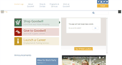 Desktop Screenshot of goodwillomaha.org